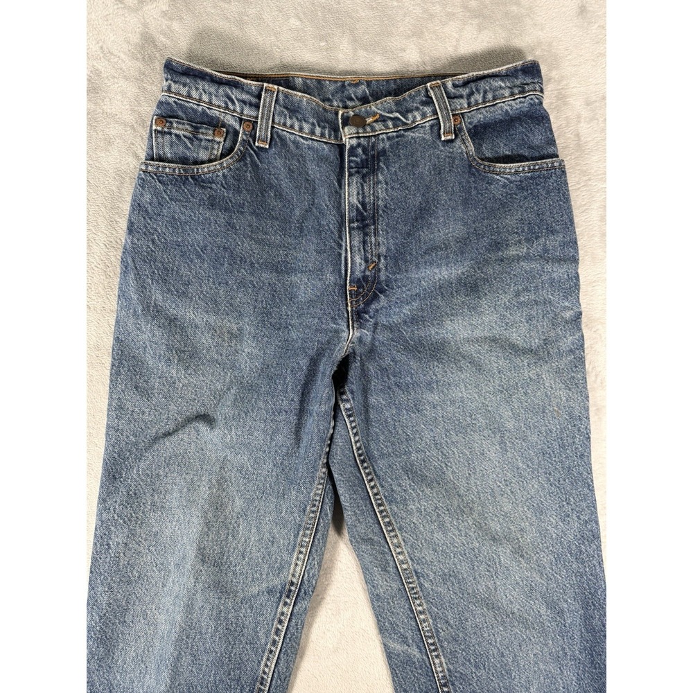 Levis 550 Jeans Womens 12p Relaxed Fit Tapered Leg Vintage 90's Made In USA - Picture 4 of 14